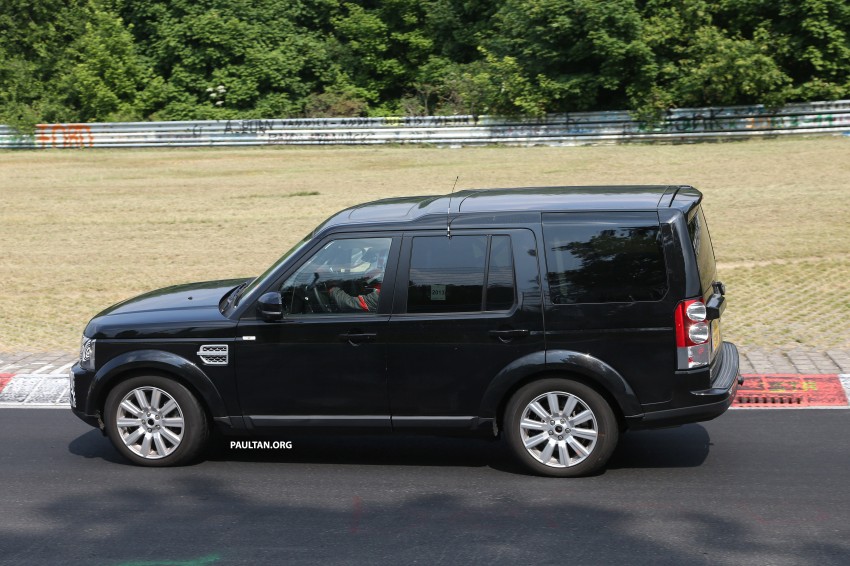 SPYSHOTS: Land Rover Discovery 4 facelift on test 188496