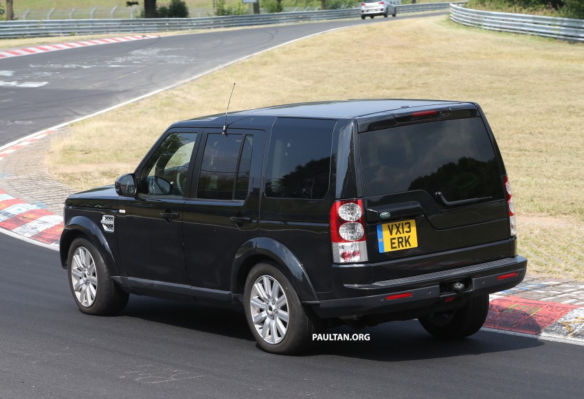 SPYSHOTS: Land Rover Discovery 4 facelift on test 188495