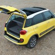 The cinquecento gets tough – new Fiat 500L Trekking