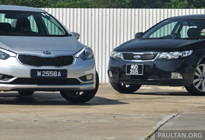 GALLERY: New Kia Cerato and Naza Forte side by side 185400