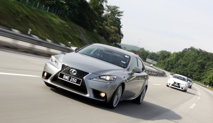 DRIVEN: Lexus IS 250 Luxury and F Sport sampled 185228
