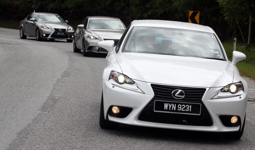 DRIVEN: Lexus IS 250 Luxury and F Sport sampled 185227