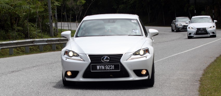 DRIVEN: Lexus IS 250 Luxury and F Sport sampled 185229