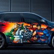 Superheroes unite on Justice League Kia Sorento