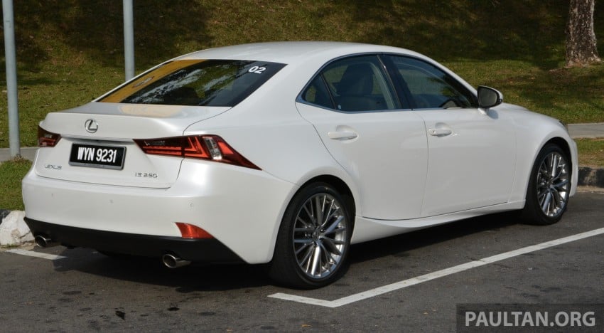 DRIVEN: Lexus IS 250 Luxury and F Sport sampled 184930