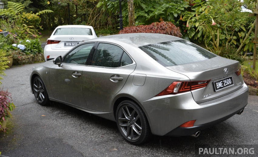 DRIVEN: Lexus IS 250 Luxury and F Sport sampled 184939
