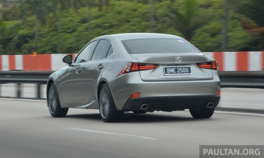 DRIVEN: Lexus IS 250 Luxury and F Sport sampled 184922