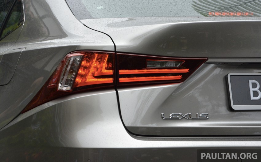 DRIVEN: Lexus IS 250 Luxury and F Sport sampled 184944