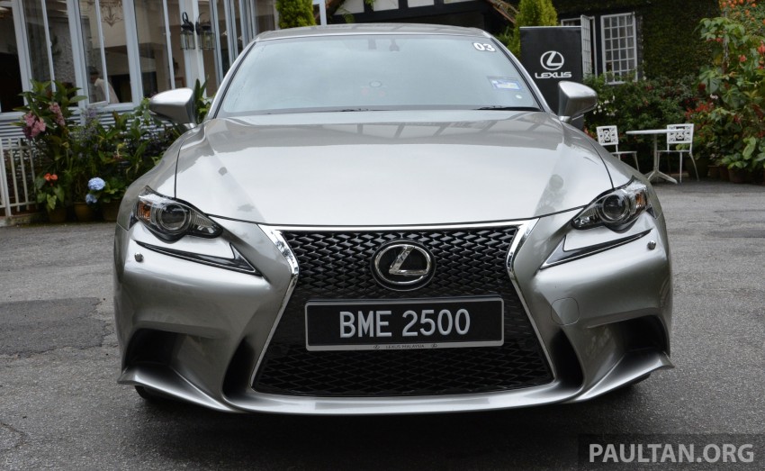 DRIVEN: Lexus IS 250 Luxury and F Sport sampled 184951