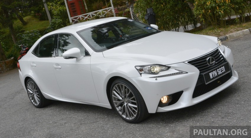 DRIVEN: Lexus IS 250 Luxury and F Sport sampled 184952