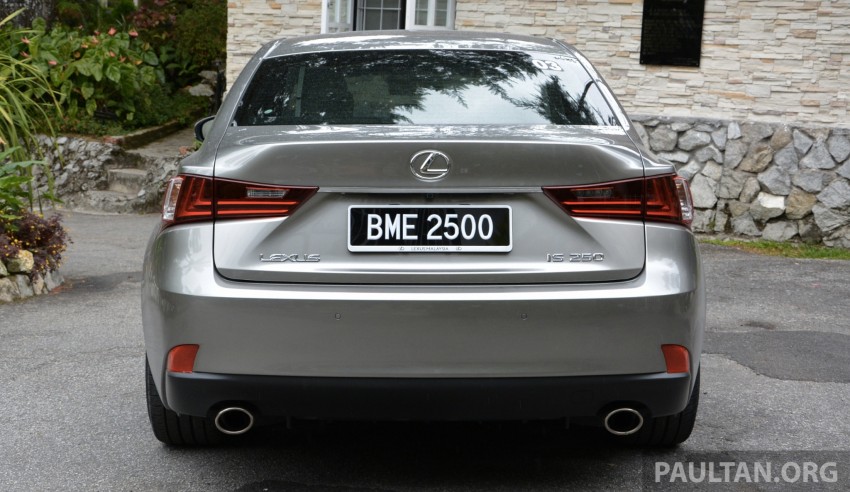 DRIVEN: Lexus IS 250 Luxury and F Sport sampled 184954