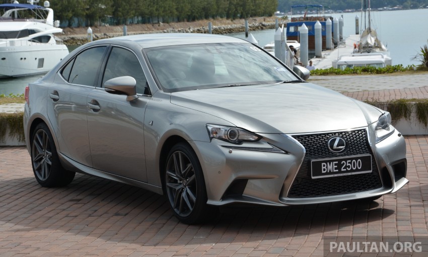 DRIVEN: Lexus IS 250 Luxury and F Sport sampled 184959