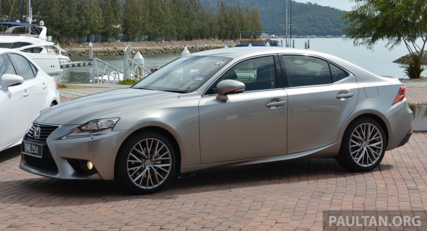 DRIVEN: Lexus IS 250 Luxury and F Sport sampled 184960