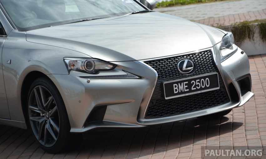 DRIVEN: Lexus IS 250 Luxury and F Sport sampled 184963