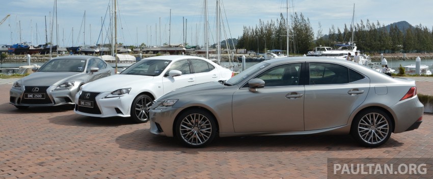 DRIVEN: Lexus IS 250 Luxury and F Sport sampled 184964