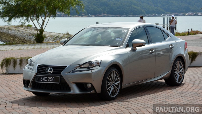 DRIVEN: Lexus IS 250 Luxury and F Sport sampled 184965