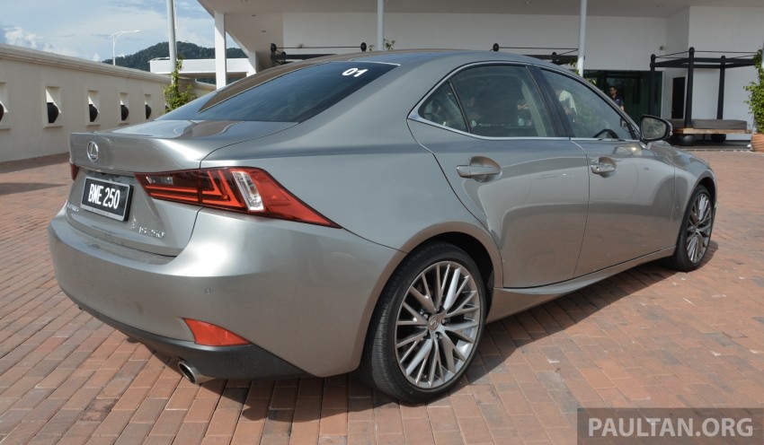 DRIVEN: Lexus IS 250 Luxury and F Sport sampled 184968
