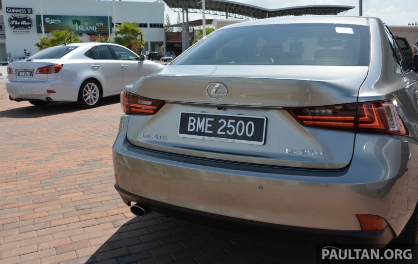 DRIVEN: Lexus IS 250 Luxury and F Sport sampled 184972