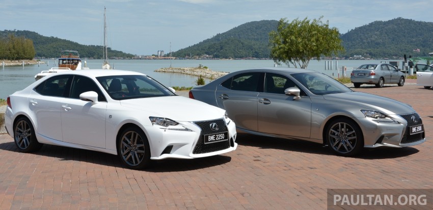DRIVEN: Lexus IS 250 Luxury and F Sport sampled 184975