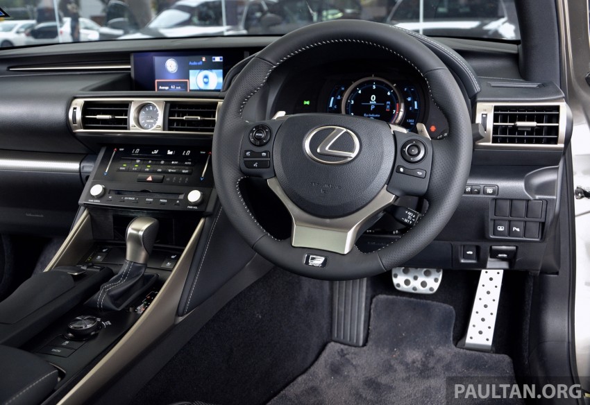 DRIVEN: Lexus IS 250 Luxury and F Sport sampled 184977