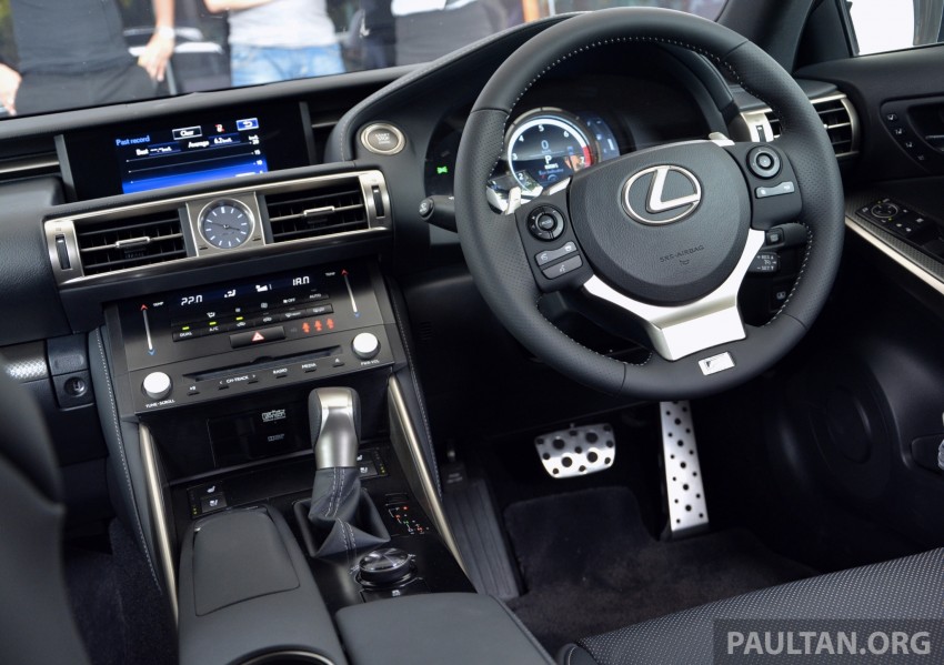 DRIVEN: Lexus IS 250 Luxury and F Sport sampled 184982