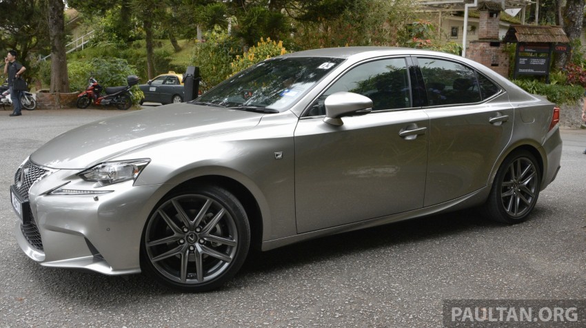DRIVEN: Lexus IS 250 Luxury and F Sport sampled 184991