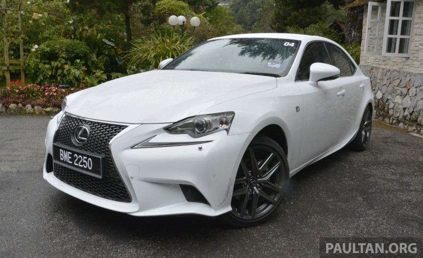 DRIVEN: Lexus IS 250 Luxury and F Sport sampled 184996