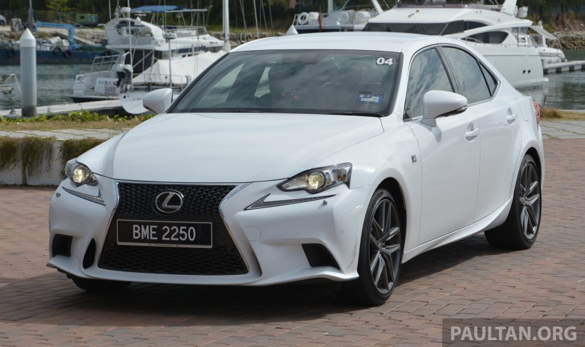 DRIVEN: Lexus IS 250 Luxury and F Sport sampled 184997