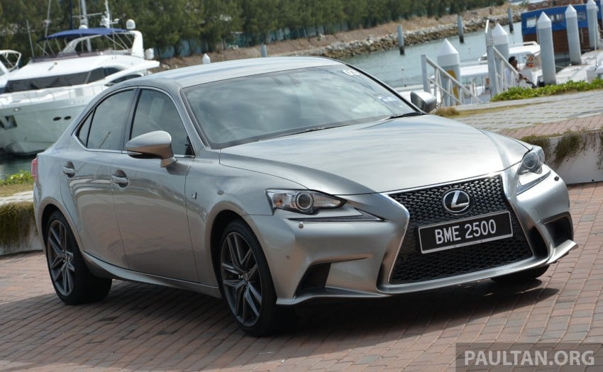 DRIVEN: Lexus IS 250 Luxury and F Sport sampled 184998