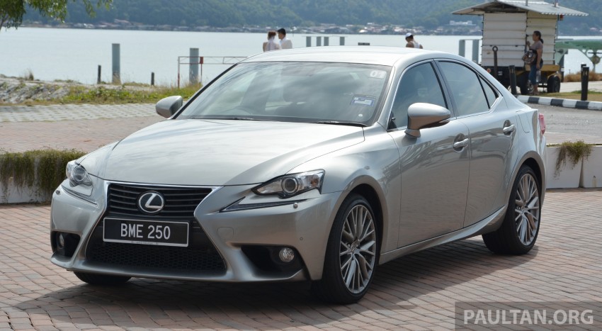 DRIVEN: Lexus IS 250 Luxury and F Sport sampled 185000
