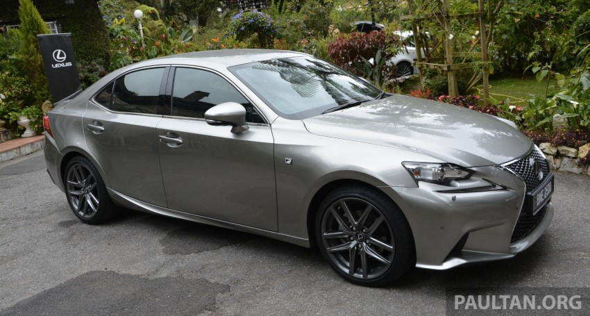 DRIVEN: Lexus IS 250 Luxury and F Sport sampled 185001