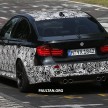 BMW M3 and M4 testing on the Nurburgring