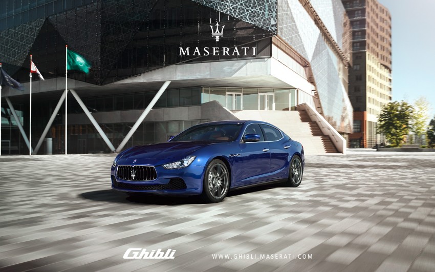 Maserati Ghibli sedan: new mega gallery released Image #188790