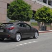 Mazda 3 CKD on display at Mid Valley from April 8-12