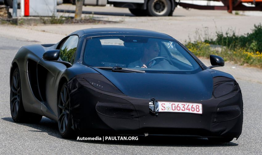 SPIED: McLaren MP4-12C up for a minor nip and tuck 187599