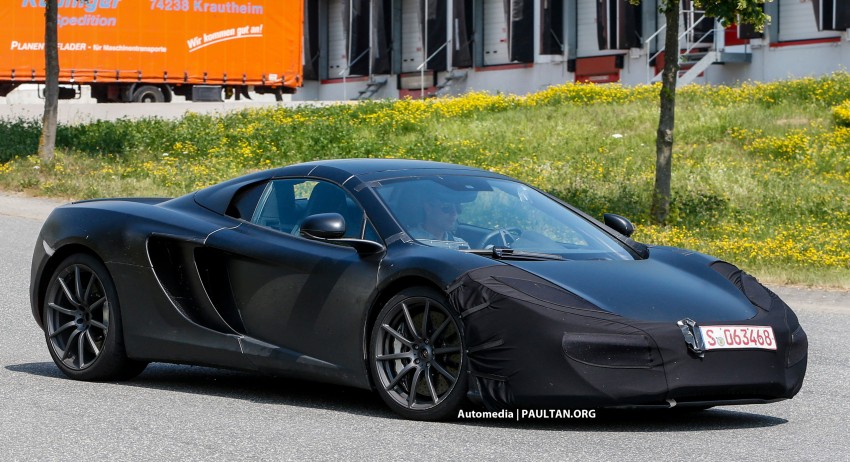 SPIED: McLaren MP4-12C up for a minor nip and tuck 187600