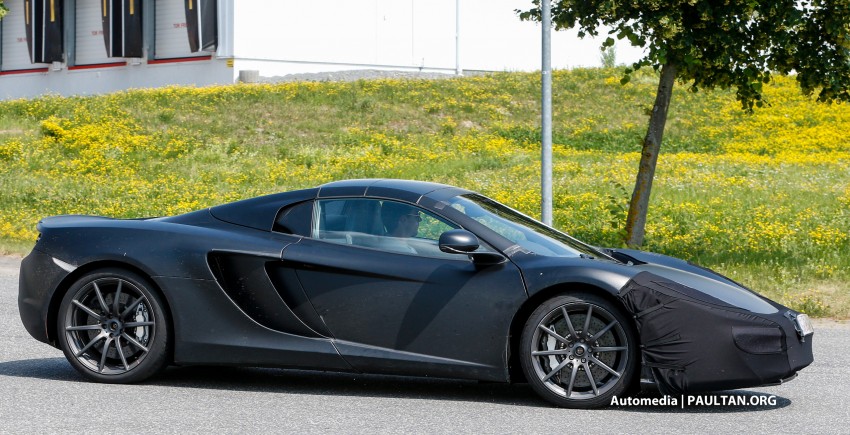 SPIED: McLaren MP4-12C up for a minor nip and tuck 187601