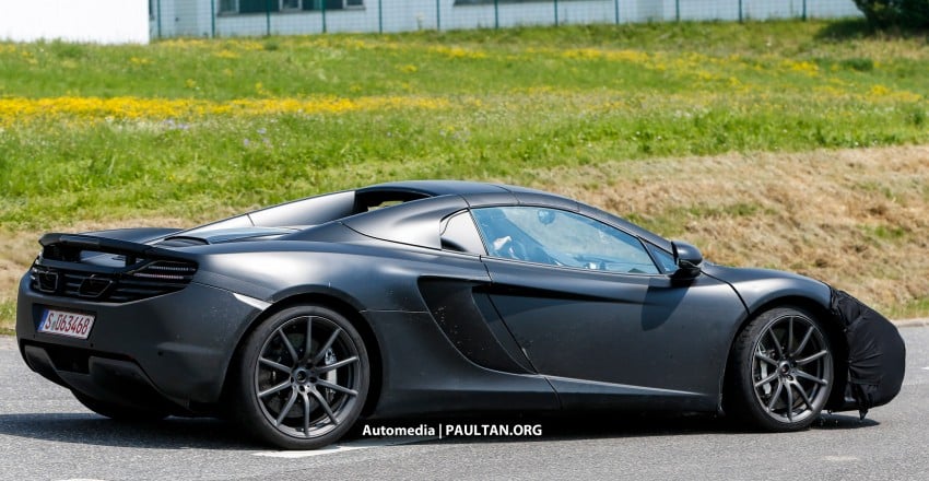 SPIED: McLaren MP4-12C up for a minor nip and tuck 187602
