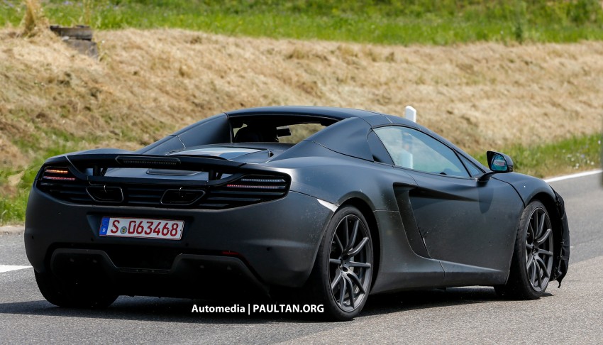 SPIED: McLaren MP4-12C up for a minor nip and tuck 187603