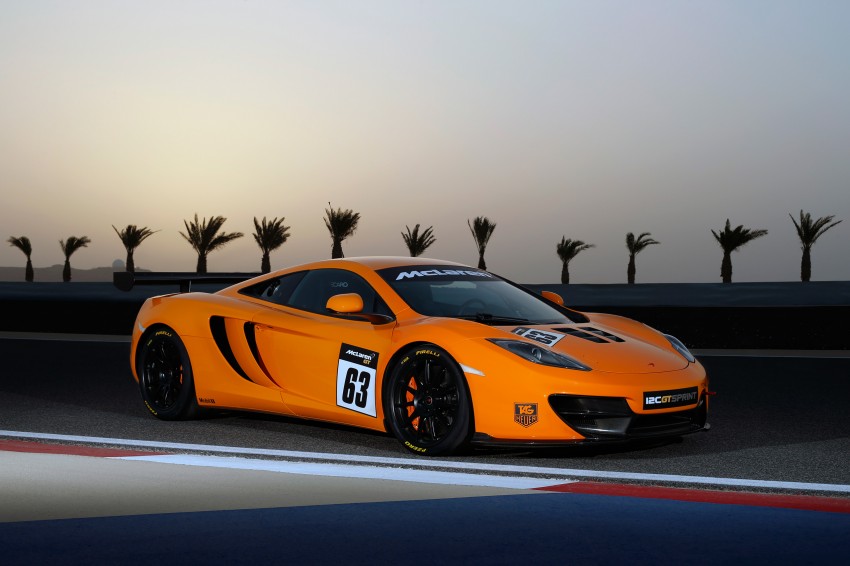Track-optimised McLaren 12C GT Sprint introduced 186484