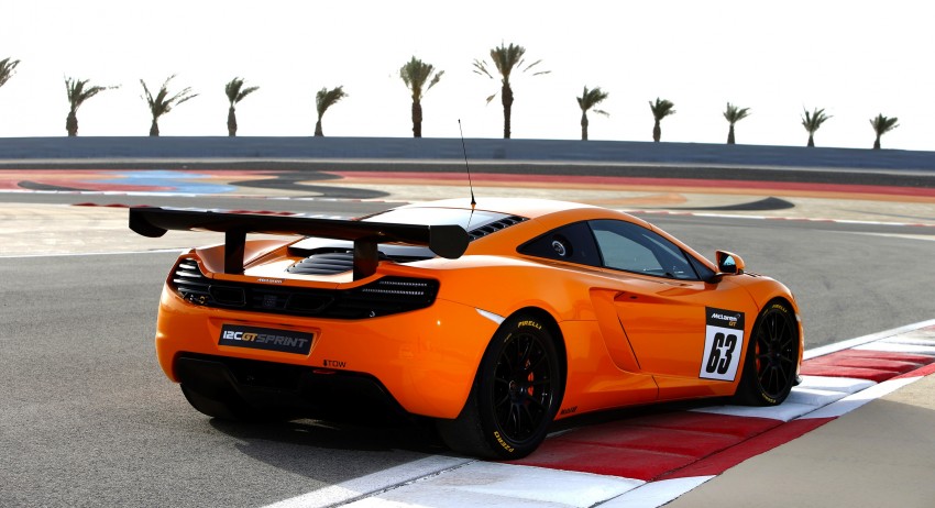 Track-optimised McLaren 12C GT Sprint introduced 186492