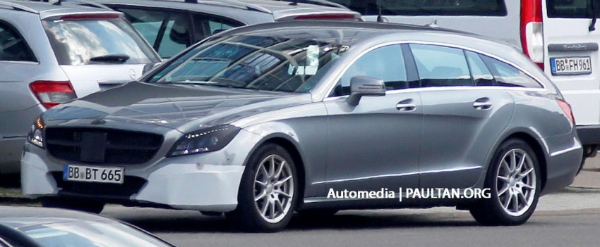 SPYSHOTS: W218 Mercedes-Benz CLS-Class facelift 187131