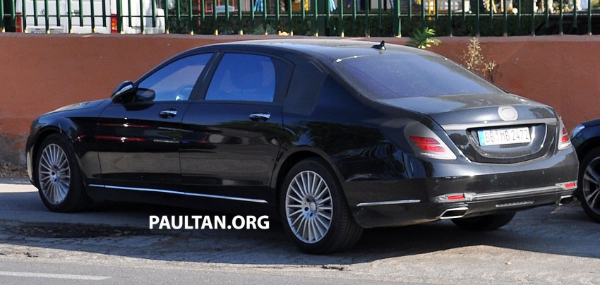 Mercedes-Benz S-Class Extended Wheelbase spied 188458