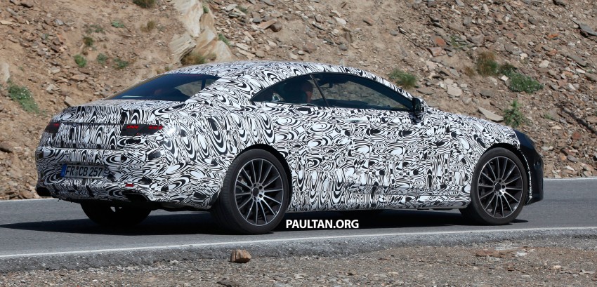 SPY VIDEO: Mercedes-Benz S-Class Coupe testing 186853