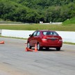 DRIVEN: Mitsubishi Attrage tried out on a Thai track
