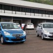 DRIVEN: Mitsubishi Attrage tried out on a Thai track