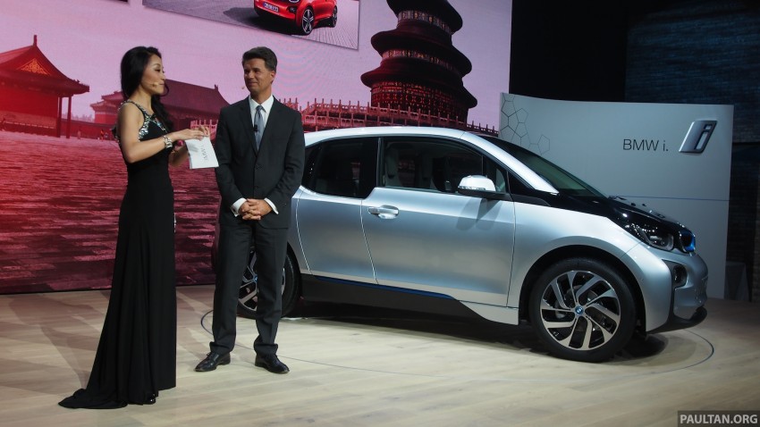 LIVE GALLERY: Production BMW i3 electric car unveiled in Beijing, London and New York Image #190257