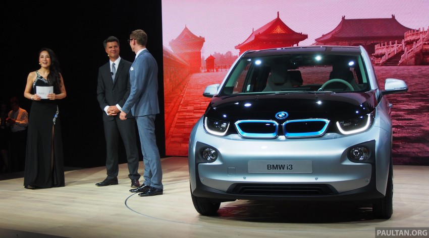 LIVE GALLERY: Production BMW i3 electric car unveiled in Beijing, London and New York Image #190263
