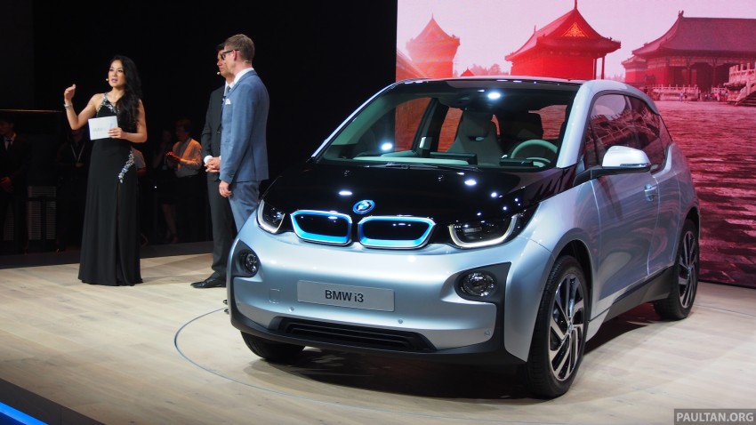 LIVE GALLERY: Production BMW i3 electric car unveiled in Beijing, London and New York Image #190252
