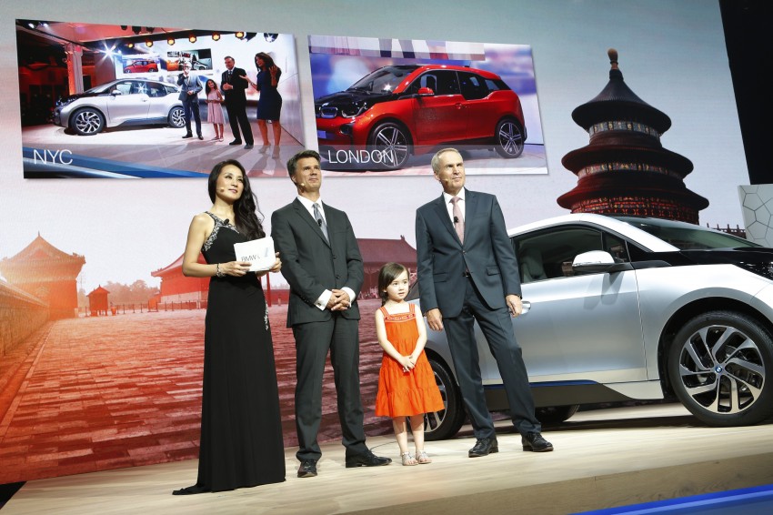 LIVE GALLERY: Production BMW i3 electric car unveiled in Beijing, London and New York Image #190474
